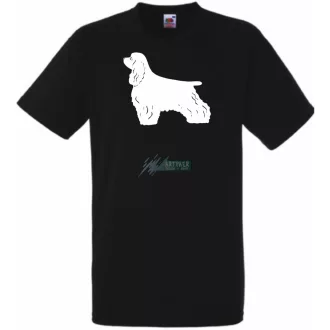 Spaniel -B férfi rövid ujjú póló