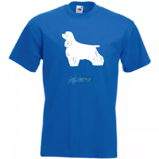 Spaniel -B férfi rövid ujjú póló