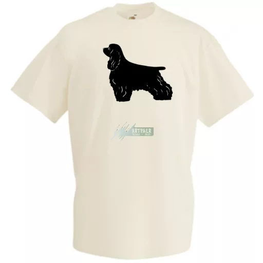 Spaniel -B férfi rövid ujjú póló