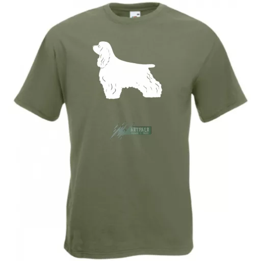 Spaniel -B férfi rövid ujjú póló