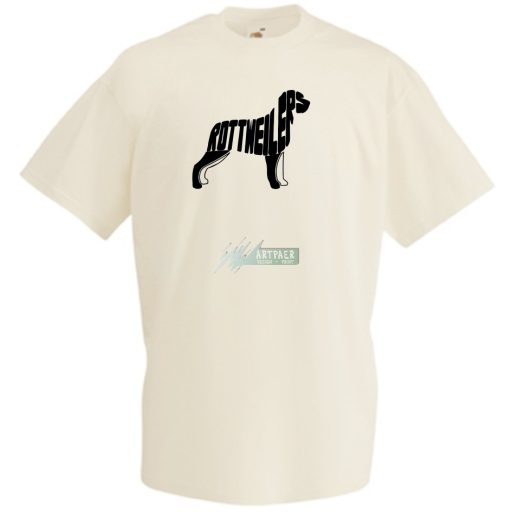 Rottweiler -A férfi rövid ujjú póló