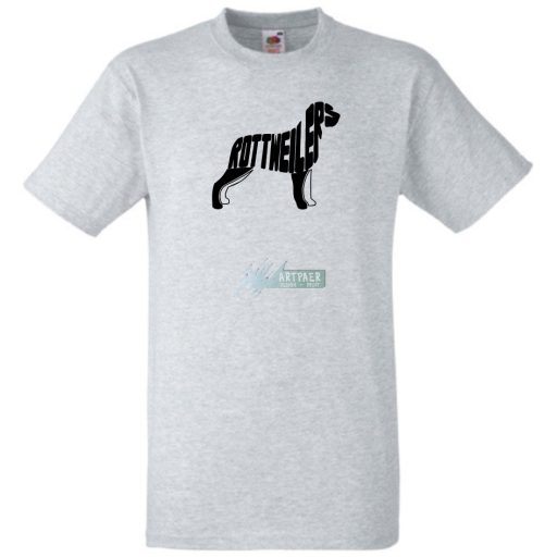 Rottweiler -A férfi rövid ujjú póló