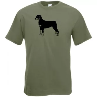 Rottweiler -B férfi rövid ujjú póló
