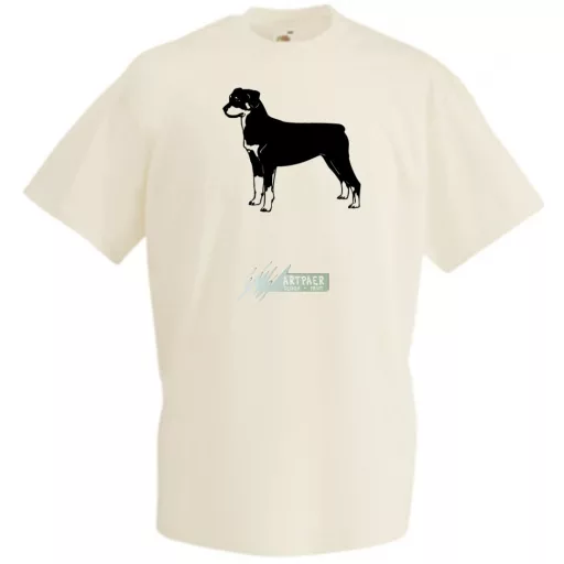 Rottweiler -B férfi rövid ujjú póló