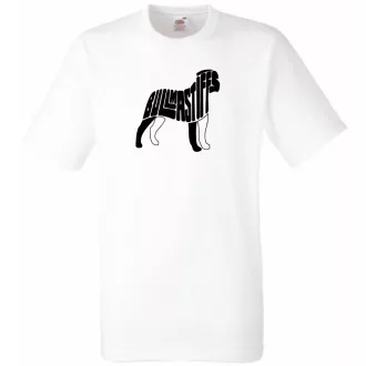 Bullmastiff férfi rövid ujjú póló