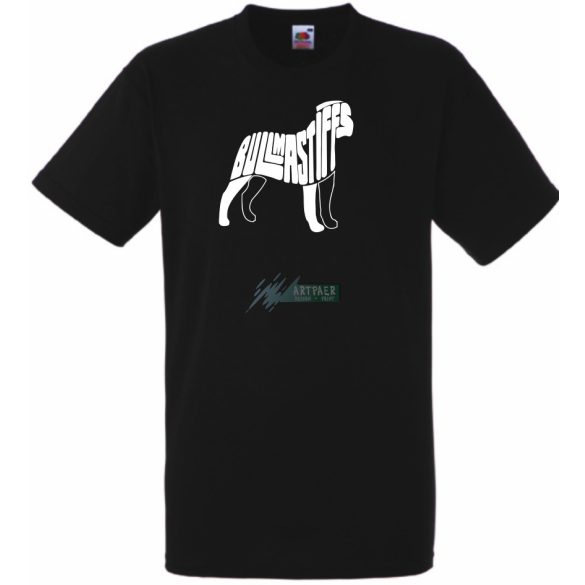 Bullmastiff férfi rövid ujjú póló