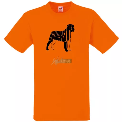 Bullmastiff férfi rövid ujjú póló