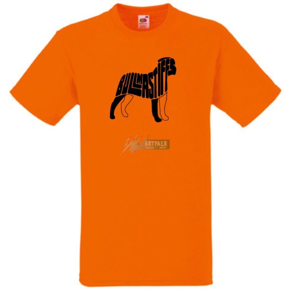 Bullmastiff férfi rövid ujjú póló