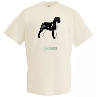 Bullmastiff férfi rövid ujjú póló