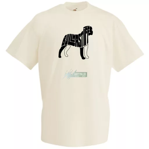 Bullmastiff férfi rövid ujjú póló