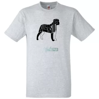 Bullmastiff férfi rövid ujjú póló