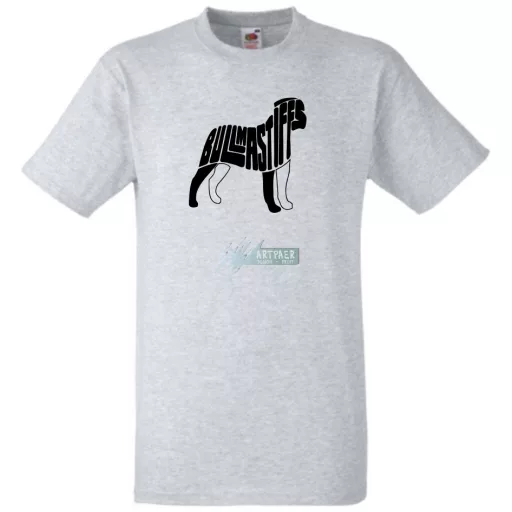 Bullmastiff férfi rövid ujjú póló
