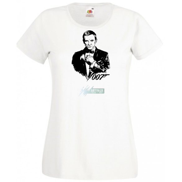 007 Daniel Craig - James Bond női rövid ujjú póló