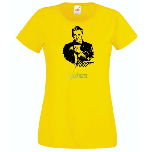 007 Daniel Craig - James Bond női rövid ujjú póló