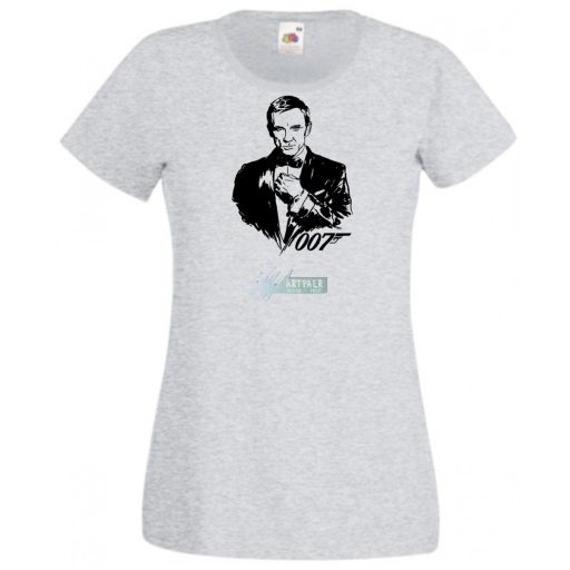 007 Daniel Craig - James Bond női rövid ujjú póló
