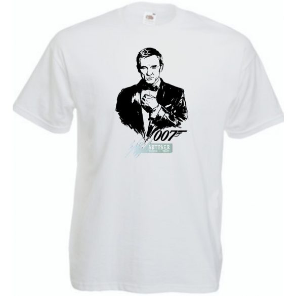 007 Daniel Craig - James Bond férfi rövid ujjú póló
