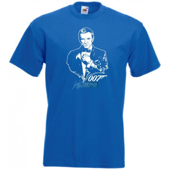 007 Daniel Craig - James Bond férfi rövid ujjú póló