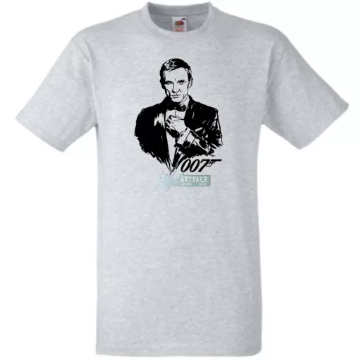 007 Daniel Craig - James Bond férfi rövid ujjú póló