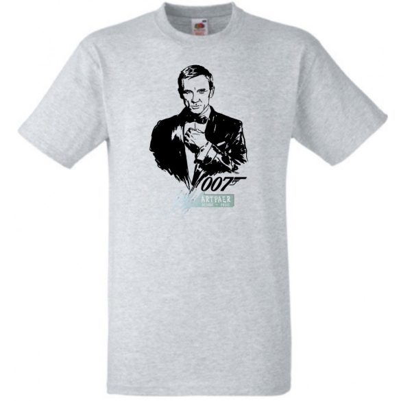 007 Daniel Craig - James Bond férfi rövid ujjú póló