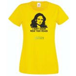 Dr Csont – Temperance Brennan női rövid ujjú póló