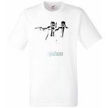 Funny Pulp Fiction SW stílus férfi rövid ujjú póló