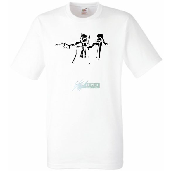 Funny Pulp Fiction SW stílus férfi rövid ujjú póló