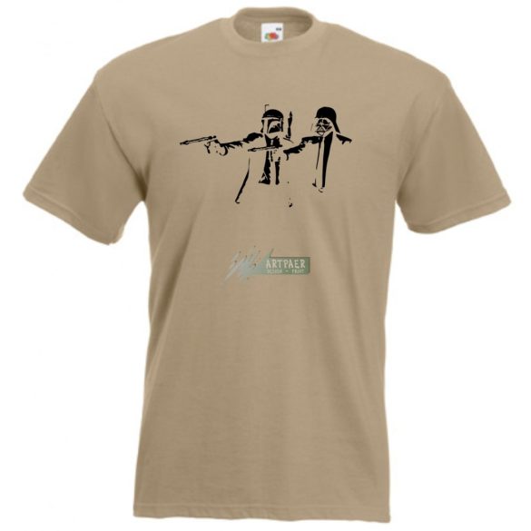 Funny Pulp Fiction SW stílus férfi rövid ujjú póló