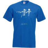 Funny Pulp Fiction SW stílus férfi rövid ujjú póló