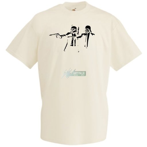 Funny Pulp Fiction SW stílus férfi rövid ujjú póló