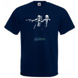 Funny Pulp Fiction SW stílus férfi rövid ujjú póló