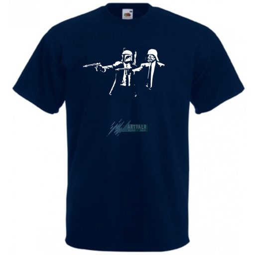 Funny Pulp Fiction SW stílus férfi rövid ujjú póló