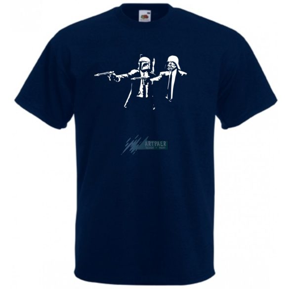 Funny Pulp Fiction SW stílus férfi rövid ujjú póló