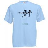 Funny Pulp Fiction SW stílus férfi rövid ujjú póló
