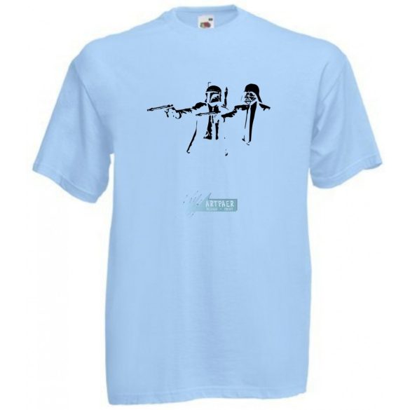 Funny Pulp Fiction SW stílus férfi rövid ujjú póló