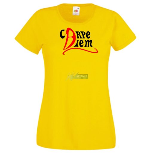 Carpe Diem női rövid ujjú póló