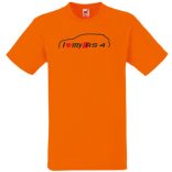 Autó fan - I love my RS4 férfi rövid ujjú póló