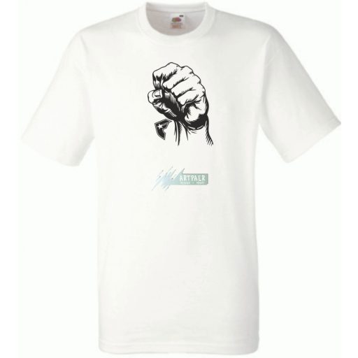 Ököl férfi rövid ujjú póló