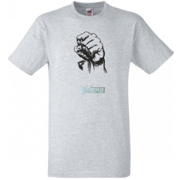 Ököl férfi rövid ujjú póló