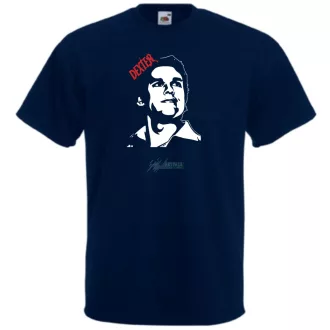 Dexter fan férfi rövid ujjú póló