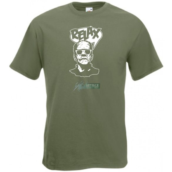 Relax Frankie Goes férfi rövid ujjú póló