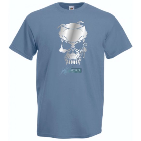 Pirate Skull férfi rövid ujjú póló