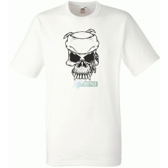Pirate Skull férfi rövid ujjú póló