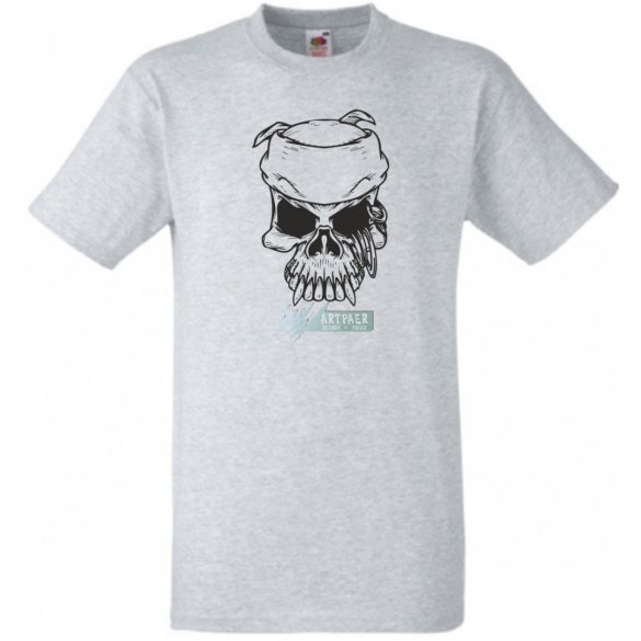 Pirate Skull férfi rövid ujjú póló