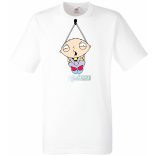 Stewie baby babahordozóban férfi rövid ujjú póló