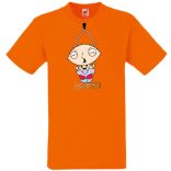 Stewie baby babahordozóban férfi rövid ujjú póló