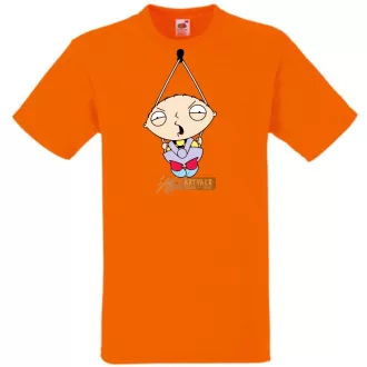 Stewie baby babahordozóban férfi rövid ujjú póló