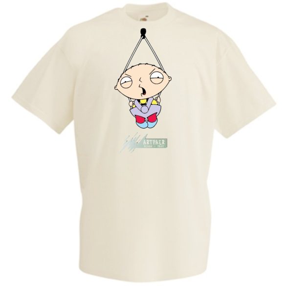 Stewie baby babahordozóban férfi rövid ujjú póló