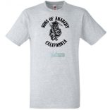 Kemény motorosok California - SOA férfi rövid ujjú póló