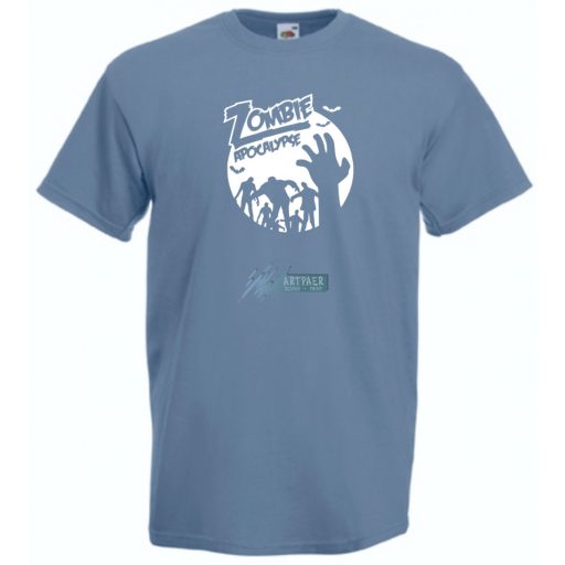 Zombie Apocalypse férfi rövid ujjú póló