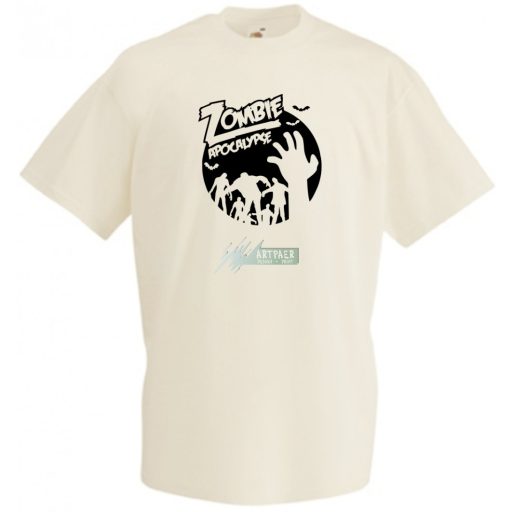 Zombie Apocalypse férfi rövid ujjú póló